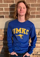 Champion UMKC Roos Blue Arch Mascot Long Sleeve T Shirt