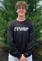 Champion Cincinnati Bearcats Black Swimming and Diving Long Sleeve T Shirt