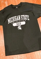 Champion Michigan State Spartans Green Dad Short Sleeve T Shirt