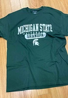 Champion Michigan State Spartans Green Grandpa Short Sleeve T Shirt