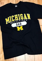 Champion Michigan Wolverines Blue Dad Short Sleeve T Shirt