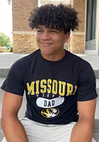Champion Missouri Tigers Black Dad Version Short Sleeve T Shirt