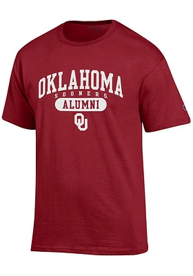 Champion Oklahoma Sooners Crimson Alumni Series Short Sleeve T Shirt