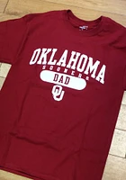 Champion Oklahoma Sooners Crimson Dad Short Sleeve T Shirt