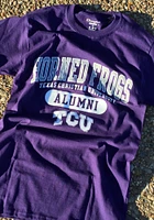 Champion TCU Horned Frogs Purple Alumni Short Sleeve T Shirt