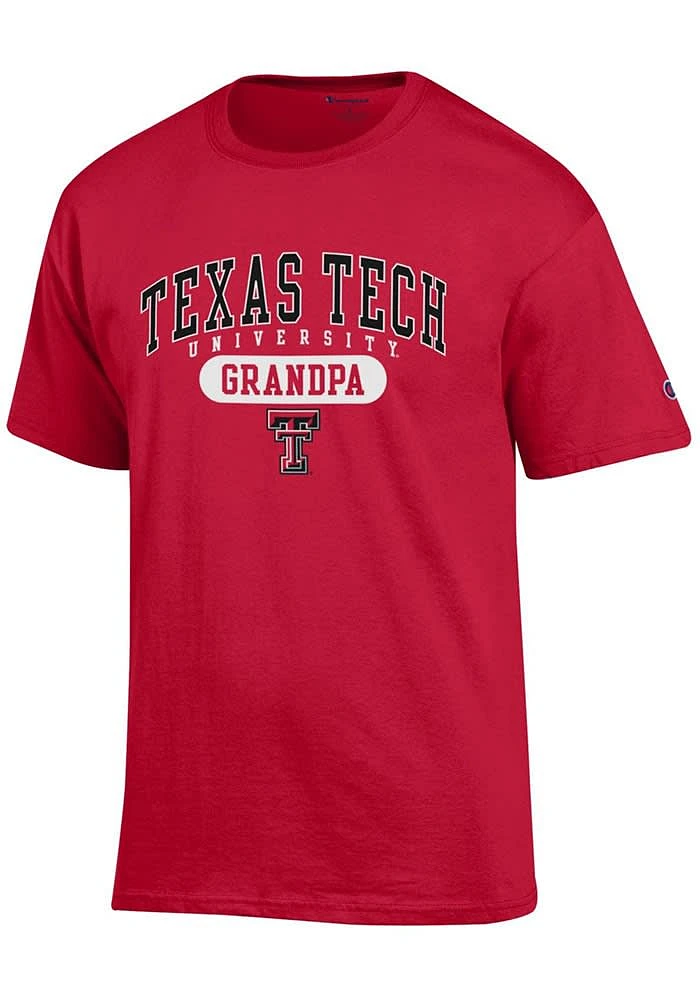 Champion Texas Tech Red Raiders Grandpa Short Sleeve T Shirt