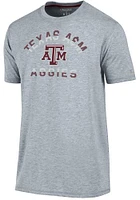 Champion Texas A&M Aggies Grey Touchback Short Sleeve T Shirt