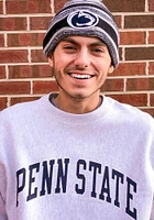 Champion Penn State Nittany Lions Mens Grey Reverse Weave Long Sleeve Crew Sweatshirt
