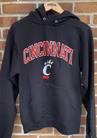 Champion Cincinnati Bearcats Mens Arch Mascot Long Sleeve Hoodie