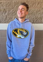 Champion Missouri Tigers Mens Grey Big Logo Long Sleeve Hoodie