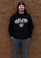 Champion Oakland University Golden Grizzlies Mens Arch Mascot Long Sleeve Hoodie