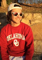 Champion Oklahoma Sooners Mens Crimson Arch Mascot Long Sleeve Crew Sweatshirt