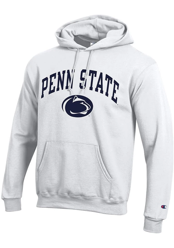 Champion Penn State Nittany Lions Mens Arch Mascot Long Sleeve Hoodie