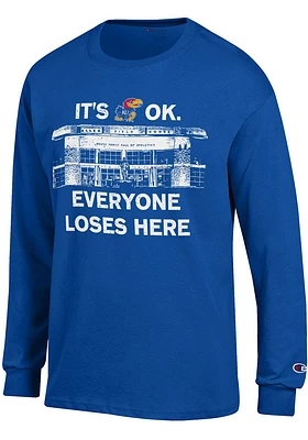 Champion Kansas Jayhawks Home Base Long Sleeve T Shirt