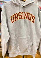Champion Ursinus Bears Mens Grey Arch Mascot Long Sleeve Hoodie