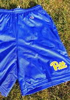 Champion Pitt Panthers Mens Blue Mesh Shorts