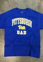 Champion Pitt Panthers Blue Wordmark Dad Short Sleeve T Shirt