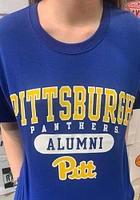 Champion Pitt Panthers Blue Alumni Pill Short Sleeve T Shirt