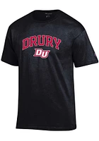 Champion Drury Panthers Arch Mascot Short Sleeve T Shirt