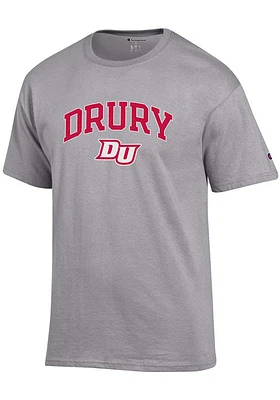 Champion Drury Panthers Arch Mascot Short Sleeve T Shirt