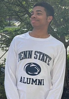 Champion Penn State Nittany Lions White Alumni Number One Design Long Sleeve T Shirt
