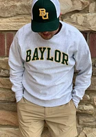Champion Baylor Bears Mens Grey Reverse Weave Long Sleeve Crew Sweatshirt