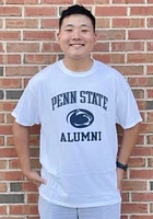 Champion Penn State Nittany Lions White Alumni Number One Design Short Sleeve T Shirt
