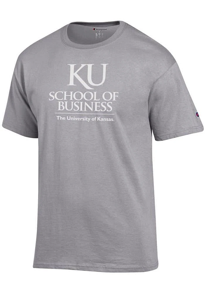 Champion Kansas Jayhawks School of Business Short Sleeve T Shirt