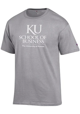 Champion Kansas Jayhawks School of Business Short Sleeve T Shirt