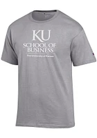 Champion Kansas Jayhawks School of Business Short Sleeve T Shirt
