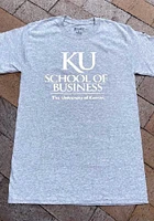 Champion Kansas Jayhawks School of Business Short Sleeve T Shirt