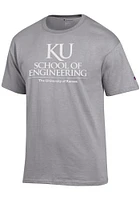 Champion Kansas Jayhawks School of Engineering Short Sleeve T Shirt