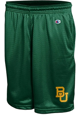 Champion Baylor Bears Mens Green Mesh Shorts