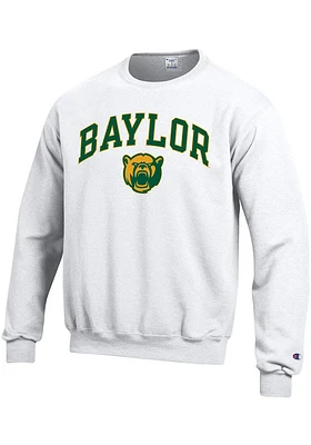 Champion Baylor Bears Mens Arch Mascot Long Sleeve Crew Sweatshirt