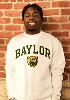 Champion Baylor Bears Mens Arch Mascot Long Sleeve Crew Sweatshirt