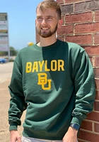 Champion Baylor Bears Mens Green Arch Long Sleeve Crew Sweatshirt