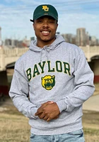 Champion Baylor Bears Mens Grey Arch Mascot Long Sleeve Hoodie