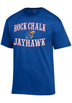 Champion Kansas Jayhawks Circus Slogan Short Sleeve T Shirt