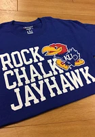 Champion Kansas Jayhawks Slogan Short Sleeve T Shirt