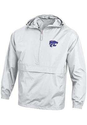 Champion K-State Wildcats Mens White Logo Light Weight Jacket
