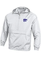 Champion K-State Wildcats Mens White Logo Light Weight Jacket