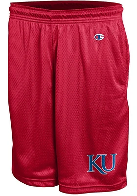 Champion Kansas Jayhawks Mens Mesh Shorts