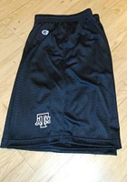 Champion Texas A&M Aggies Mens Black Mesh Shorts