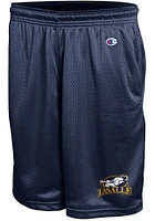 Champion La Salle Explorers Mens Navy Blue Mesh Shorts