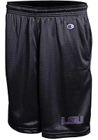 Champion LSU Tigers Mens Black Mesh Shorts