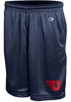 Champion Dayton Flyers Mens Navy Blue Mesh Shorts