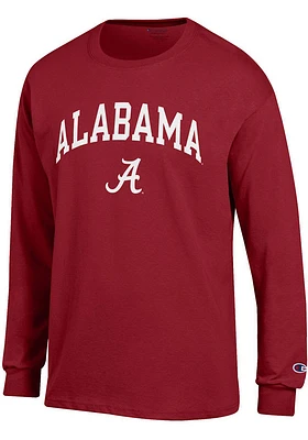 Champion Alabama Crimson Tide Arch Mascot Long Sleeve T Shirt