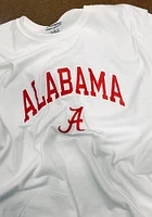 Champion Alabama Crimson Tide White Arch Mascot Short Sleeve T Shirt
