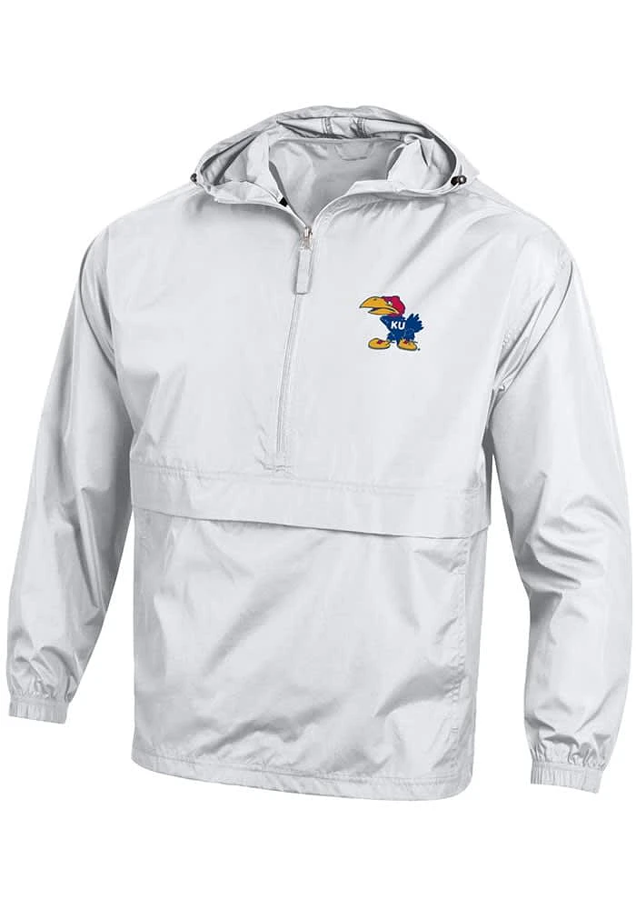 Champion Kansas Jayhawks Mens Jayhawk Packable Light Weight Jacket