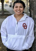 Champion Oklahoma Sooners Mens White Primary Logo Packable Light Weight Jacket
